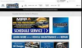 
							         Hyundai Maintenance & Repair | Certified Service | Phoenix AZ								  
							    
