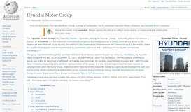 
							         Hyundai Motor Group - Wikipedia								  
							    