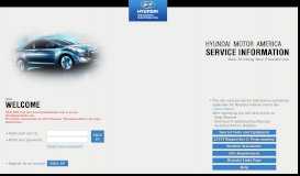 
							         Hyundai Service Website								  
							    