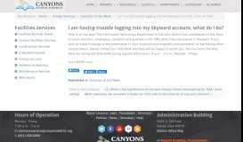 
							         I am having trouble logging into my Skyward account, what do ...								  
							    