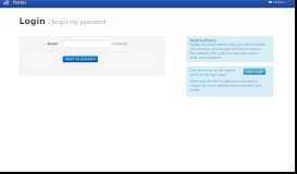 
							         I forgot my password - Abdus Salam ICTP Portal								  
							    