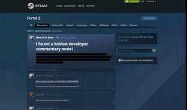 
							         I found a hidden developer commentary node! :: Portal 2 General ...								  
							    