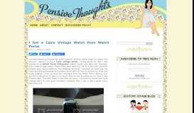 
							         I Got a Casio Vintage Watch from Watch Portal | Pensive Thoughts								  
							    