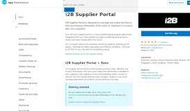 
							         i2b-supplier-portal | Xero US								  
							    