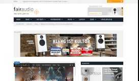 
							         IAD Audio Vertrieb audiolust.de HiFi-Portal / Onlineshop - News ...								  
							    