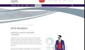 
							         IATA Members | AJW								  
							    