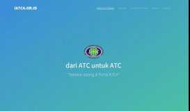 
							         IATCA PORTAl — Indonesia ATC Web Portal								  
							    