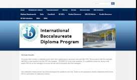 
							         IB Exam Results - International Baccalaureate Diploma Program								  
							    