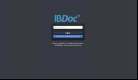 
							         IBDoc® Portal								  
							    