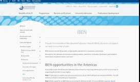 
							         IBEN - International Baccalaureate								  
							    