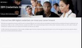 
							         IBM Badges - IBM Skills Gateway - Global								  
							    