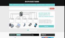 
							         IBM BPM Online Training								  
							    