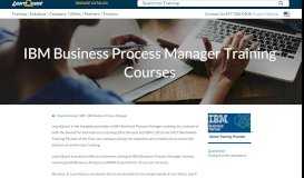 
							         IBM Business Process Manager Training - LearnQuest								  
							    
