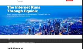 
							         IBM Cloud Platform | Equinix								  
							    