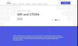 
							         IBM - CTERA - CTERA Networks								  
							    