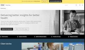 
							         IBM Healthcare Patient Portal Solutions								  
							    