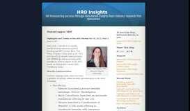 
							         IBM | HRO Insights								  
							    