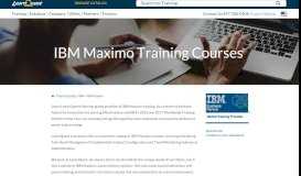 
							         IBM Maximo Training - LearnQuest								  
							    