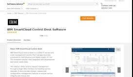
							         IBM SmartCloud Control Desk Software - 2019 Reviews								  
							    