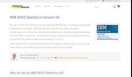 
							         IBM SPSS Statistics Version 26 | Lizenzen, Services, Preise | Software ...								  
							    