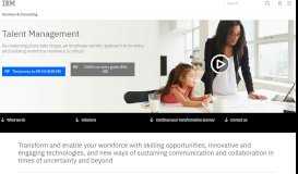 
							         IBM Talent Management | Watson Talent | IBM								  
							    