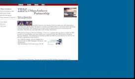 
							         IBM-UMass Partnership - Students - UMass Amherst								  
							    