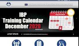 
							         IBP – The Institute of Banking Pakistan								  
							    