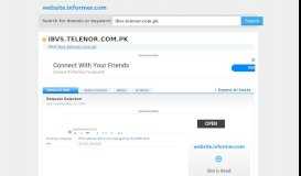 
							         ibvs.telenor.com.pk at WI. MB WEB POS => Login								  
							    