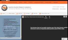 
							         IC Portal/K12 Alerts - White Plains School District								  
							    