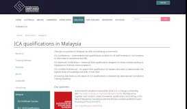 
							         ICA Qualifications in Malaysia								  
							    