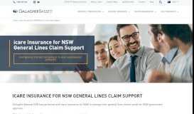 
							         icare Insurance for NSW General Lines Support - Gallagher Bassett								  
							    