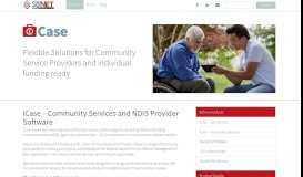 
							         iCase - Community Service Provider Software | SoNET								  
							    