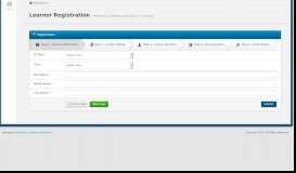 
							         ICB Learner Portal :: Register								  
							    
