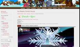 
							         Ice Realm Portal House - AQW								  
							    
