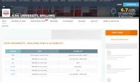 
							         ICFAI University, Shillong - Admissions 2019-2020 - Collegedunia								  
							    