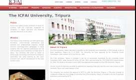 
							         ICFAI University, Tripura | Full-time Campus Programs ...								  
							    