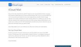 
							         iCloud Mail - iCloud LogIn								  
							    