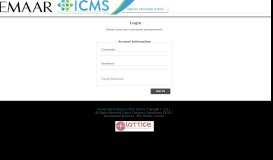 
							         ICMS - Service Provider Portal								  
							    