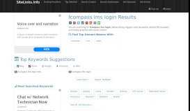 
							         Icompass lms login Results For Websites Listing - SiteLinks.Info								  
							    