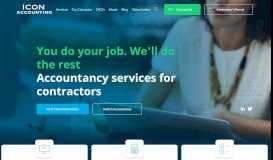 
							         Icon Accounting - Accountancy Services for Contractors								  
							    