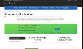 
							         iCore Networks - 32 Reviews | VoipReview								  
							    