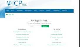 
							         ICP Inc - Conference Fees - International Council of Psychologists								  
							    