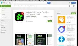
							         ICQ: Messages, Video Calls & Group chats - Apps on Google ...								  
							    