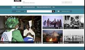
							         ICRC Audiovisual archives: Home								  
							    