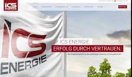 
							         ICS Energie GmbH | Energiedistribution seit 2008								  
							    