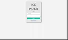 
							         ICS Portal | Login								  
							    