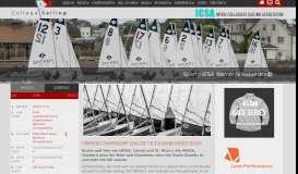 
							         ICSA | Inter-collegiate Sailing Association								  
							    