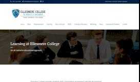 
							         ICT - Ellesmere College								  
							    