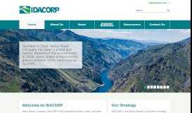 
							         IDACORP, Inc.								  
							    