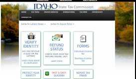 
							         Idaho State Tax Commission - Official Website								  
							    